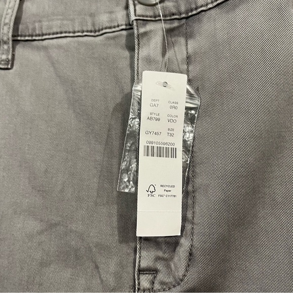 NWT J. Crew Size 32T Tall Vintage Slim Straight Chino Pant Gray AB799 - Picture 4 of 6